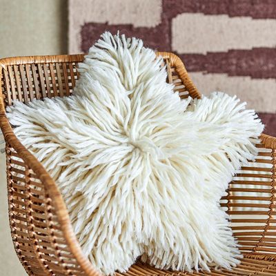 Coussins - Star Coussin, Nature, Laine  - BLOOMINGVILLE MULTIBRAND HOUSE