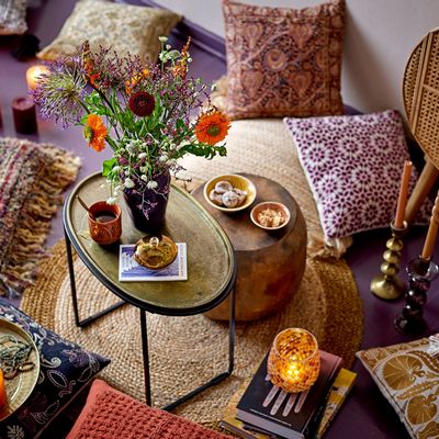 Cushions - Nill Cushion, Red, Cotton  - BLOOMINGVILLE MULTIBRAND HOUSE