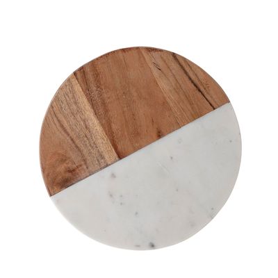 Ustensiles de cuisine - Gya Planche à découper, Blanc, Marbre  - BLOOMINGVILLE MULTIBRAND HOUSE