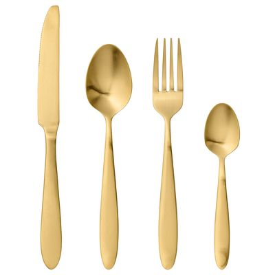 Couverts & ustensiles de cuisine - Frea Couverts, Or, Acier inoxydable Set of 4 - BLOOMINGVILLE MULTIBRAND HOUSE