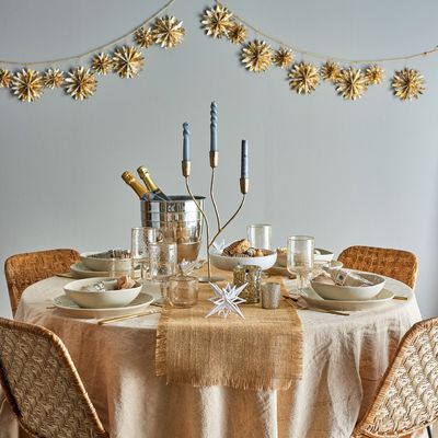 Candlesticks and candle holders - Lorine Candle Holder, Gold, Metal  - BLOOMINGVILLE MULTIBRAND HOUSE