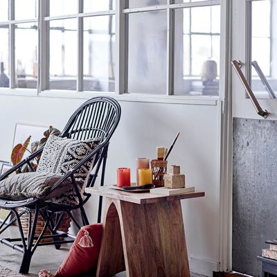 Cushions - Kuno Cushion, Black, Cotton  - BLOOMINGVILLE MULTIBRAND HOUSE