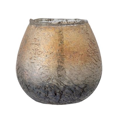 Bougeoirs et photophores - Iselinn Photophore, Or, Verre - BLOOMINGVILLE MULTIBRAND HOUSE