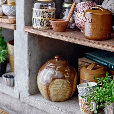 Food storage - Manna Jar w/Lid, Clear, Glass  - BLOOMINGVILLE MULTIBRAND HOUSE