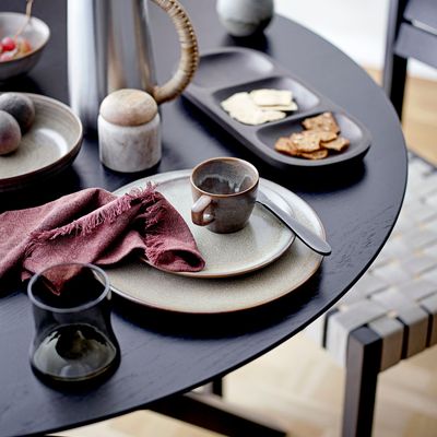 Everyday plates - Nohr Plate, Brown, Stoneware  - BLOOMINGVILLE MULTIBRAND HOUSE