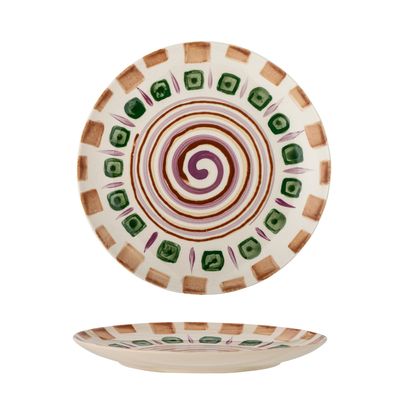 Everyday plates - Shama Plate, Green, Stoneware - BLOOMINGVILLE MULTIBRAND HOUSE
