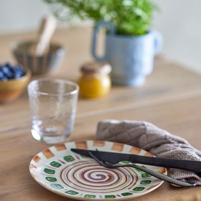Everyday plates - Shama Plate, Green, Stoneware  - BLOOMINGVILLE MULTIBRAND HOUSE