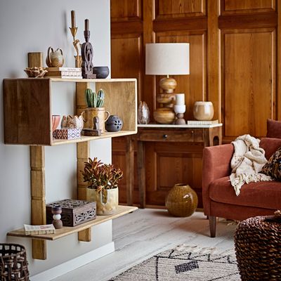 Bowls - Loane Deco Bowl, Brown, Terracotta  - CREATIVE COLLECTION