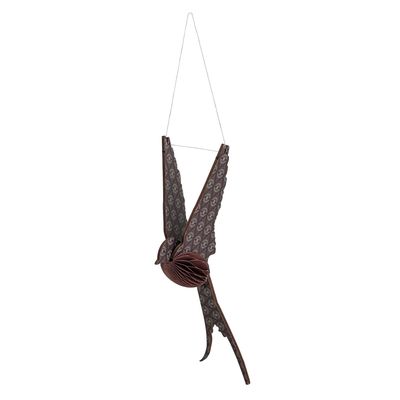 Christmas garlands and baubles - Sagalin Ornament, Brown, MDF - BLOOMINGVILLE MULTIBRAND HOUSE