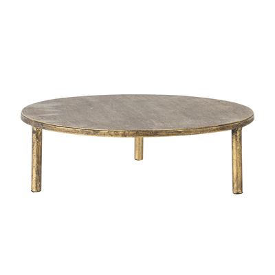 Decorative objects - Torgun Pedestal, Brass, Metal - CREATIVE COLLECTION