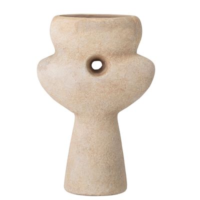 Vases - Ngoie Deco Vase, Nature, Terracotta - BLOOMINGVILLE MULTIBRAND HOUSE