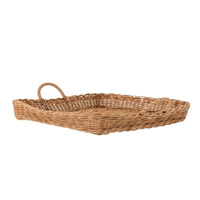 Kitchen utensils - Angie Serving Tray, Nature, Rattan  - BLOOMINGVILLE MULTIBRAND HOUSE
