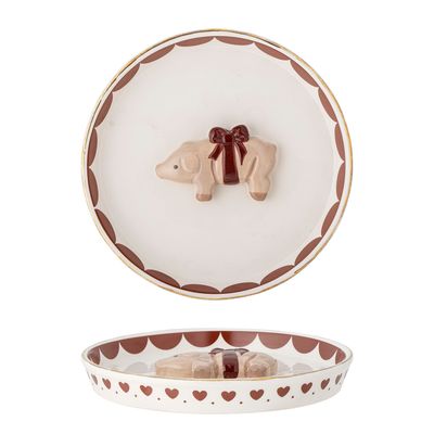 Everyday plates - Jolly Plate, Red, Stoneware - BLOOMINGVILLE MULTIBRAND HOUSE