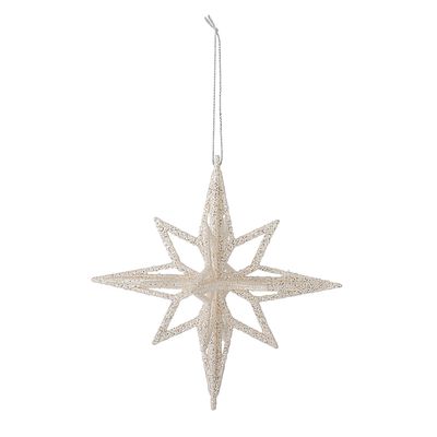 Christmas garlands and baubles - Chue Ornament, Silver, Plastic  - BLOOMINGVILLE MULTIBRAND HOUSE