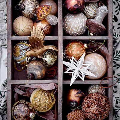 Christmas garlands and baubles - Chue Ornament, Silver, Plastic  - BLOOMINGVILLE MULTIBRAND HOUSE