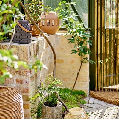 Pots de fleurs - Benas Pot de fleurs déco, Gris, Ciment  - BLOOMINGVILLE MULTIBRAND HOUSE