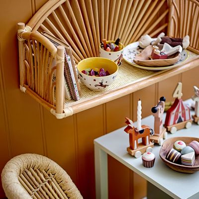 Assiettes au quotidien - Cilan Ensemble de vaisselle, Nature, Grès Set of 3 - BLOOMINGVILLE MINI