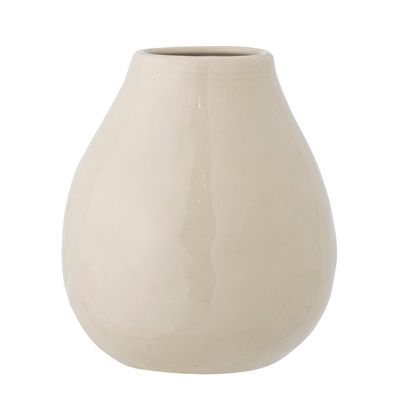 Vases - Taza Vase, Nature, Stoneware  - BLOOMINGVILLE MULTIBRAND HOUSE
