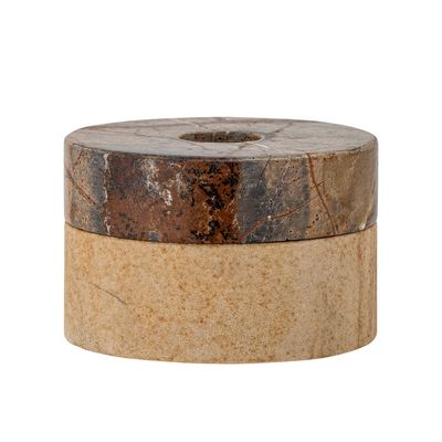 Candlesticks and candle holders - Dalin Votive & Candle Holder, Brown, Sandstone - BLOOMINGVILLE MULTIBRAND HOUSE
