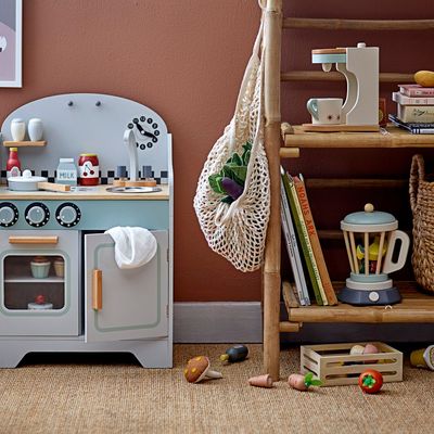 Jouets enfants - Yuliya Set de jeu, aliments, Rouge, FSC®100%, Lotus Set of 11 - BLOOMINGVILLE MINI