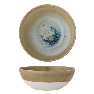 Bowls - Heather Bowl, Green, Stoneware - CREATIVE COLLECTION