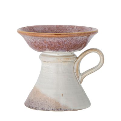 Bougeoirs et photophores - Soreyah Bougeoir, Rose, Grès - BLOOMINGVILLE MULTIBRAND HOUSE