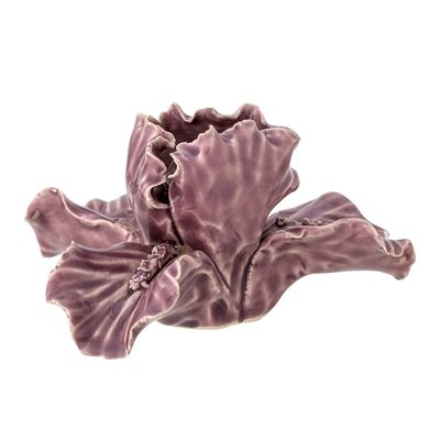 Decorative objects - Rosali Deco, Purple, Stoneware - CREATIVE COLLECTION