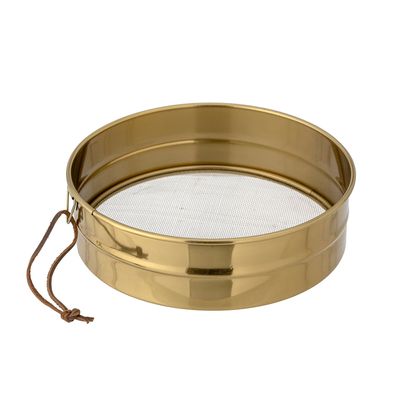 Kitchen utensils - Josette Flour Sifter, Brass, Aluminum  - BLOOMINGVILLE MULTIBRAND HOUSE