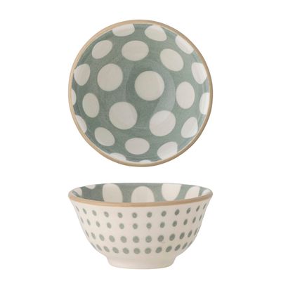 Bowls - Maple Bowl, Blue, Stoneware - CREATIVE COLLECTION