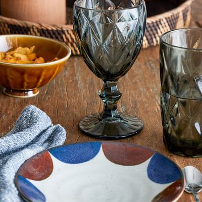 Verres - Asana Verre, Gris, Verre  - CREATIVE COLLECTION