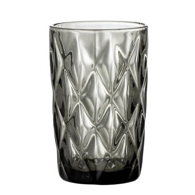 Glass - Asana Drinking Glass, Grey, Glass  - CREATIVE COLLECTION
