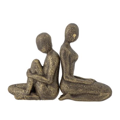 Decorative objects - Roselie Bookend, Brass, Cast Iron Set of 2 - BLOOMINGVILLE MULTIBRAND HOUSE