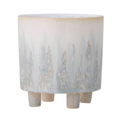 Flower pots - Imoa Flowerpot, Nature, Stoneware - CREATIVE COLLECTION