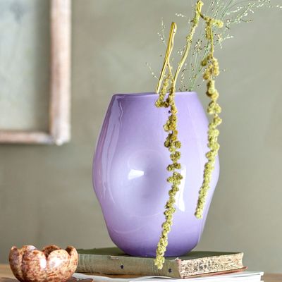 Vases - Lilac Vase, Violet, Verre  - CREATIVE COLLECTION