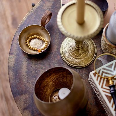 Candlesticks and candle holders - Filia Votive, Brass, Metal  - BLOOMINGVILLE MULTIBRAND HOUSE