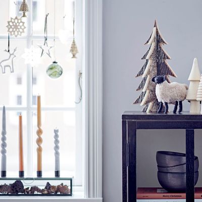 Candlesticks and candle holders - Pelo Advent Candle Holder, Black, Glass  - BLOOMINGVILLE MULTIBRAND HOUSE