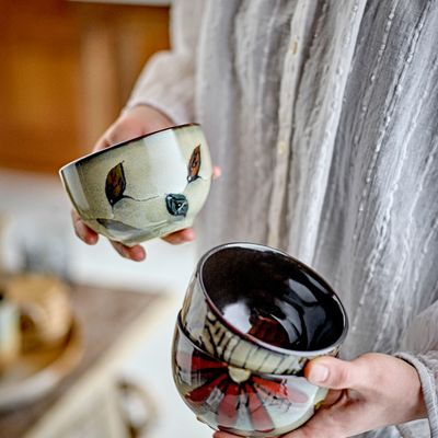 Bowls - Samran Bowl, Brown, Stoneware  - CREATIVE COLLECTION