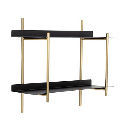 Shelves - Marvin Shelf, Black, Steel - BLOOMINGVILLE MULTIBRAND HOUSE