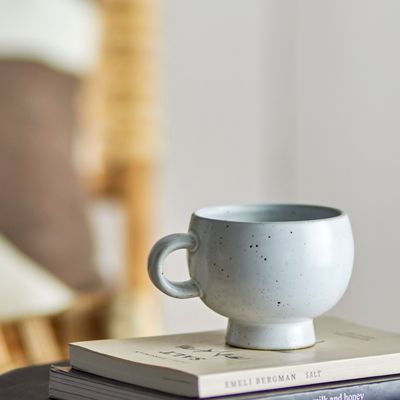 Tasses et mugs - Emilo Tasse, Blanc, Grès  - BLOOMINGVILLE MULTIBRAND HOUSE
