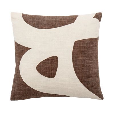 Cushions - Ebrar Cushion, Brown, Cotton - BLOOMINGVILLE MULTIBRAND HOUSE