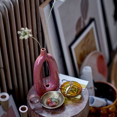 Boîtes de conservation - Danni Cruche avec couvercle , Jaune, Verre  - BLOOMINGVILLE MULTIBRAND HOUSE