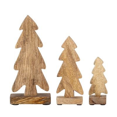 Objets de décoration - Louella Arbre déco, Nature, Mango Set of 3 - BLOOMINGVILLE MULTIBRAND HOUSE