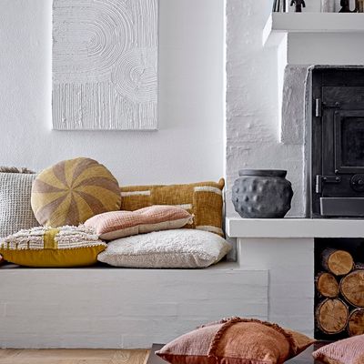 Coussins - Cea Coussin, Jaune, Coton  - BLOOMINGVILLE MULTIBRAND HOUSE