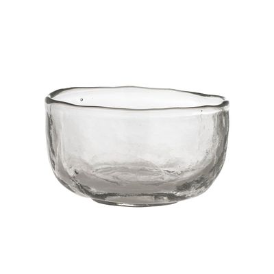 Bowls - Lenka Bowl, Clear, Recycled Glass - CREATIVE COLLECTION