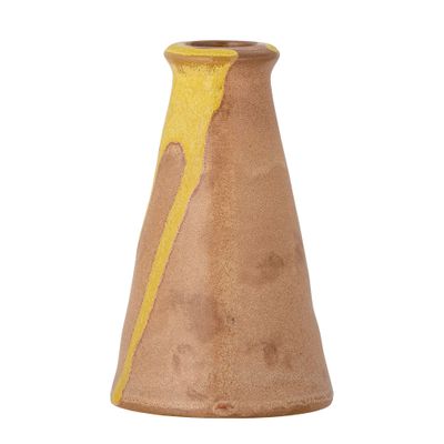Candlesticks and candle holders - Savitri Candle Holder, Yellow, Stoneware  - BLOOMINGVILLE MULTIBRAND HOUSE
