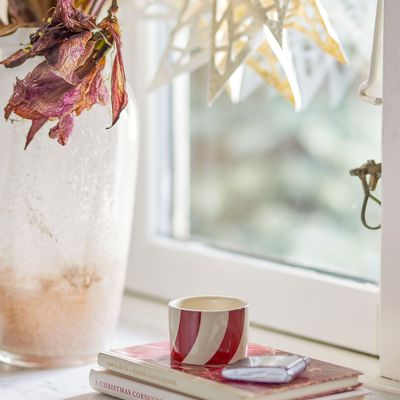 Candlesticks and candle holders - Jolly Votive, Red, Stoneware  - BLOOMINGVILLE MULTIBRAND HOUSE