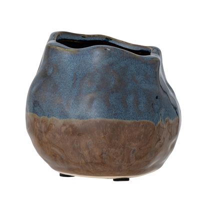 Vases - Lotti Vase, Blue, Céramique - CREATIVE COLLECTION