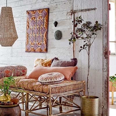 Cushions - Efie Cushion, Brown, Cotton  - BLOOMINGVILLE MULTIBRAND HOUSE