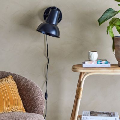 Appliques - Nikos Applique, Noir, Métal  - BLOOMINGVILLE MULTIBRAND HOUSE