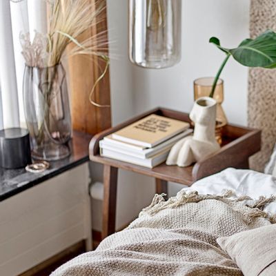 Vases - Ditta Vase, Gris, Verre  - BLOOMINGVILLE MULTIBRAND HOUSE